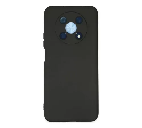 Huawei Nova Y90 Kılıf Nano içi Kadife Silikon - Siyah