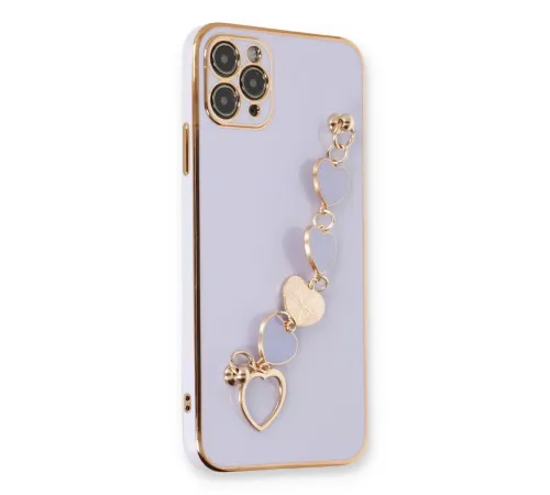 Apple iPhone 11 Pro Max Kılıf Esila Silikon - Lila