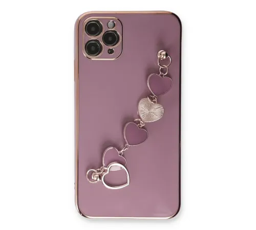 Apple iPhone 11 Pro Max Kılıf Esila Silikon - Mor