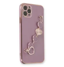Apple iPhone 11 Pro Max Kılıf Esila Silikon - Mor