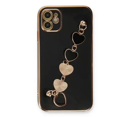 Apple iPhone 12 Kılıf Esila Silikon - Siyah