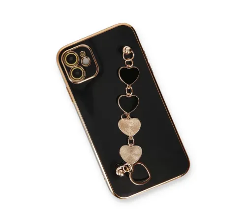 Apple iPhone 12 Kılıf Esila Silikon - Siyah
