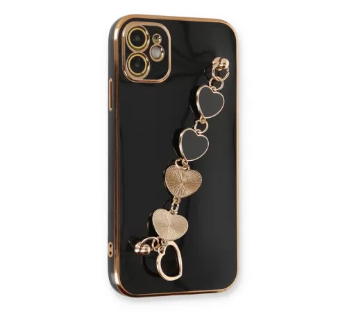 Apple iPhone 12 Kılıf Esila Silikon - Siyah