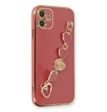 Apple iPhone 12 Kılıf Esila Silikon - Kırmızı