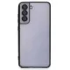 Samsung Galaxy S21 FE Kılıf Lensli Silikon - Siyah