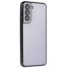 Samsung Galaxy S21 FE Kılıf Lensli Silikon - Siyah