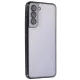 Samsung Galaxy S21 FE Kılıf Lensli Silikon - Siyah