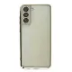 Samsung Galaxy S21 FE Kılıf Lensli Silikon - Gold