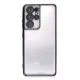 Samsung Galaxy S21 Ultra Kılıf Lensli Silikon - Siyah