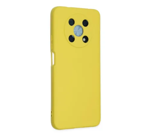 Huawei Nova Y90 Kılıf Nano içi Kadife Silikon - Sarı