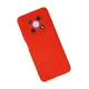 Huawei Nova Y90 Kılıf Nano içi Kadife Silikon - Kırmızı