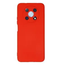Huawei Nova Y90 Kılıf Nano içi Kadife Silikon - Kırmızı