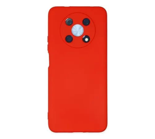 Huawei Nova Y90 Kılıf Nano içi Kadife Silikon - Kırmızı
