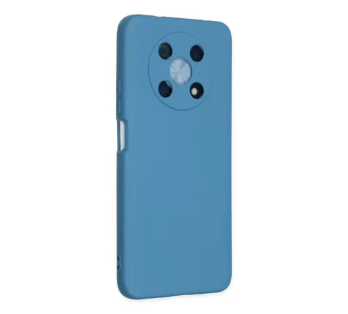 Huawei Nova Y90 Kılıf Nano içi Kadife Silikon - Mavi