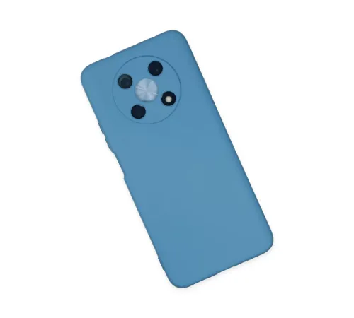 Huawei Nova Y90 Kılıf Nano içi Kadife Silikon - Mavi