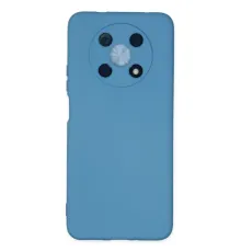 Huawei Nova Y90 Kılıf Nano içi Kadife Silikon - Mavi