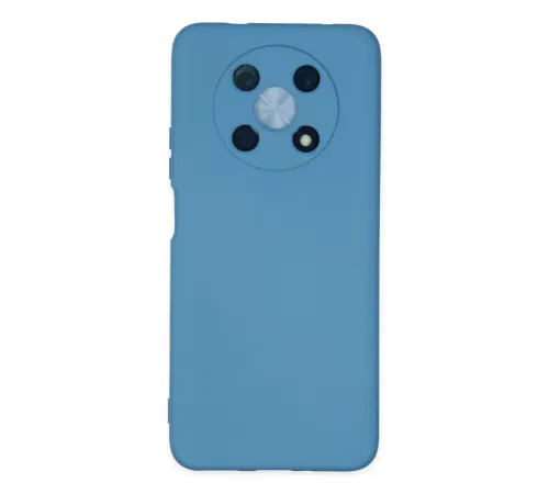 Huawei Nova Y90 Kılıf Nano içi Kadife Silikon - Mavi