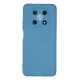 Huawei Nova Y90 Kılıf Nano içi Kadife Silikon - Mavi