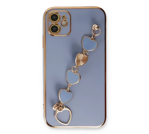 Apple iPhone 12 Kılıf Esila Silikon - Gri