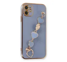 Apple iPhone 12 Kılıf Esila Silikon - Gri