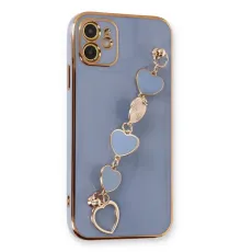 Apple iPhone 12 Kılıf Esila Silikon - Gri