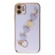 Apple iPhone 12 Kılıf Esila Silikon - Lila