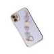 Apple iPhone 12 Kılıf Esila Silikon - Lila