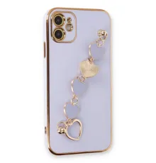 Apple iPhone 12 Kılıf Esila Silikon - Lila