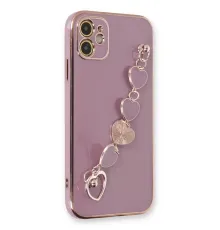 Apple iPhone 12 Kılıf Esila Silikon - Mor