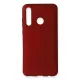 Huawei Honor 20 Lite Kılıf First Silikon - Bordo