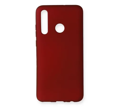 Huawei Honor 20 Lite Kılıf First Silikon - Bordo