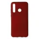 Huawei Honor 20 Lite Kılıf First Silikon - Bordo