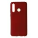 Huawei Honor 20 Lite Kılıf First Silikon - Bordo