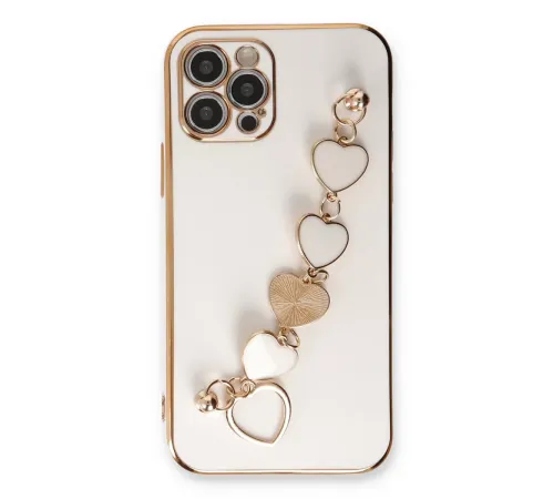 Apple iPhone 12 Pro Kılıf Esila Silikon - Beyaz