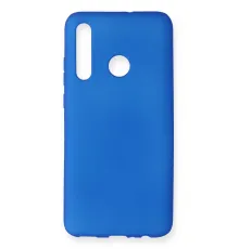 Huawei Honor 20 Lite Kılıf First Silikon - Mavi