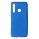 Huawei Honor 20 Lite Kılıf First Silikon - Mavi