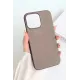 Apple iPhone 15 Pro Max Kılıf Karen Magsafe Kapak - Kahverengi