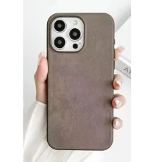 Apple iPhone 15 Pro Max Kılıf Karen Magsafe Kapak - Kahverengi