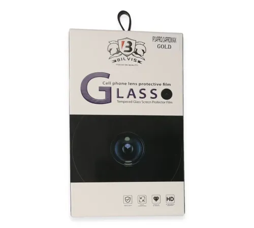 Apple iPhone 14 Pro Max Bilvis Titan Kamera Lens - Gold