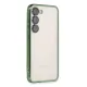 Samsung Galaxy S23 Kılıf Lensli Silikon - Yeşil