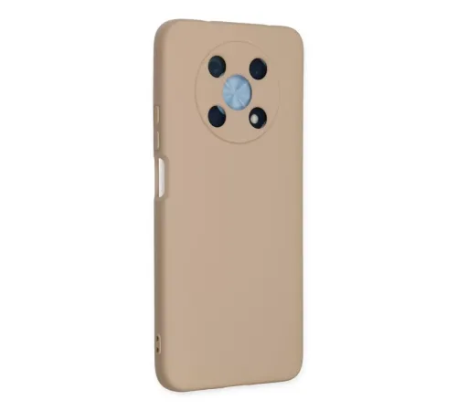 Huawei Nova Y90 Kılıf Nano içi Kadife Silikon - Pudra
