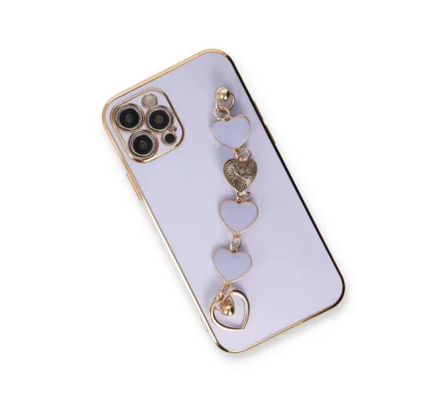 Apple iPhone 12 Pro Kılıf Esila Silikon - Lila