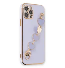 Apple iPhone 12 Pro Kılıf Esila Silikon - Lila