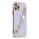 Apple iPhone 12 Pro Kılıf Esila Silikon - Lila