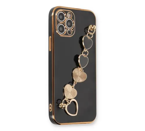 Apple iPhone 12 Pro Max Kılıf Esila Silikon - Siyah