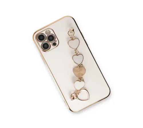 Apple iPhone 12 Pro Max Kılıf Esila Silikon - Beyaz