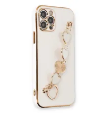 Apple iPhone 12 Pro Max Kılıf Esila Silikon - Beyaz