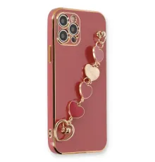 Apple iPhone 12 Pro Max Kılıf Esila Silikon - Kırmızı