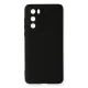 Huawei P40 Kılıf First Silikon - Siyah