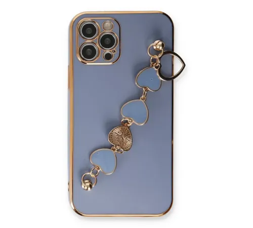 Apple iPhone 12 Pro Max Kılıf Esila Silikon - Gri